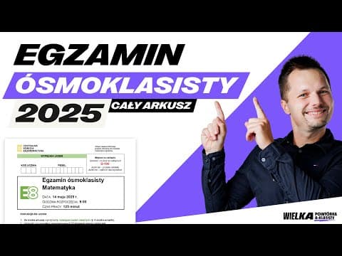 Matematyka — Maj 2025